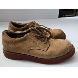 Sperry Top-Sider Tevin Boys Suede Oxford Shoes – Size 13W (Youth)